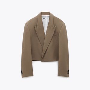 ZARA CROPPED BLAZER